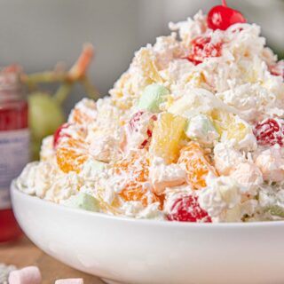 Fruit Cocktail Marshmallow Salad